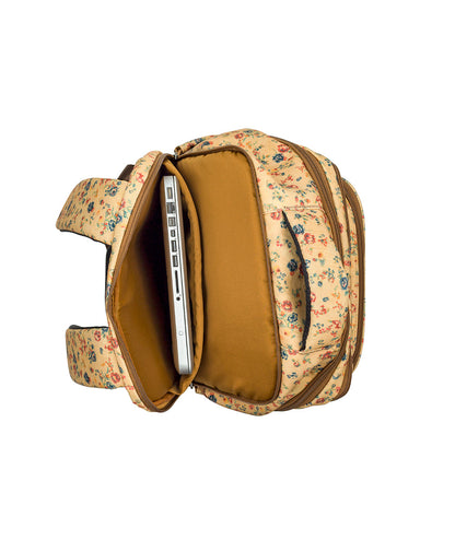Patricia Nash Vico Travel Backpack - Woven Poly - Fleur de Jardin