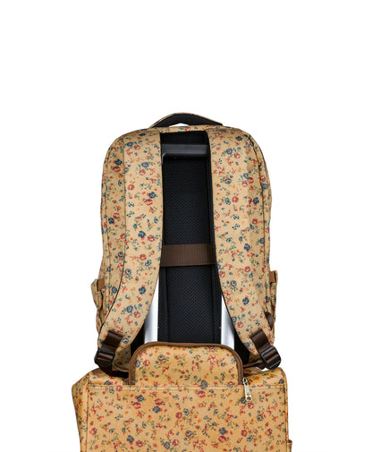Patricia Nash Vico Travel Backpack - Woven Poly - Fleur de Jardin