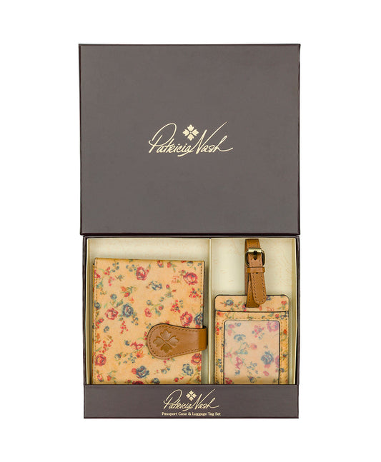 Patricia Nash Boxed Luggage Tag Set - Fleur de Jardin