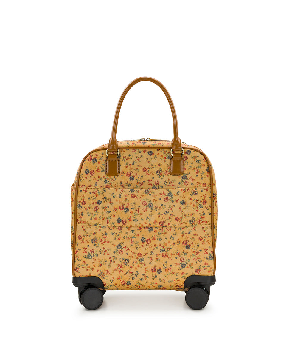 Patricia Nash Mattia Underseater - Patina Coated Linen Canvas - Fleur de Jardin