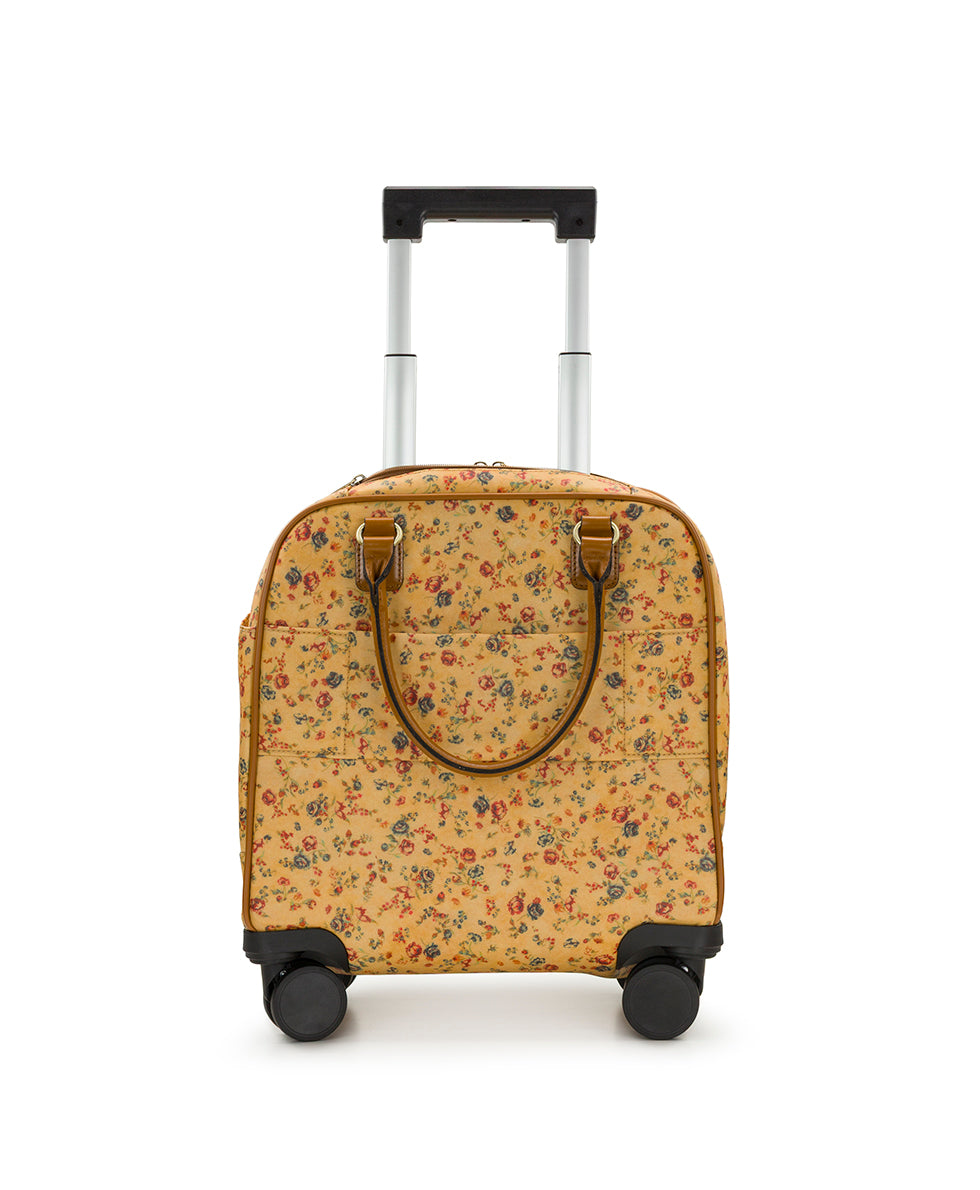 Patricia Nash Mattia Underseater - Patina Coated Linen Canvas - Fleur de Jardin