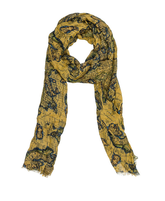 Patricia Nash Scarf - European Map
