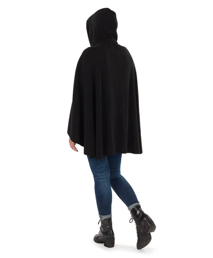 Patricia Nash Hooded Cape with Buttons - Vintage