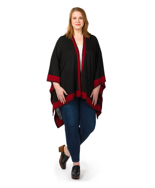 Patricia Nash Colorblock Short Shawl - Classics