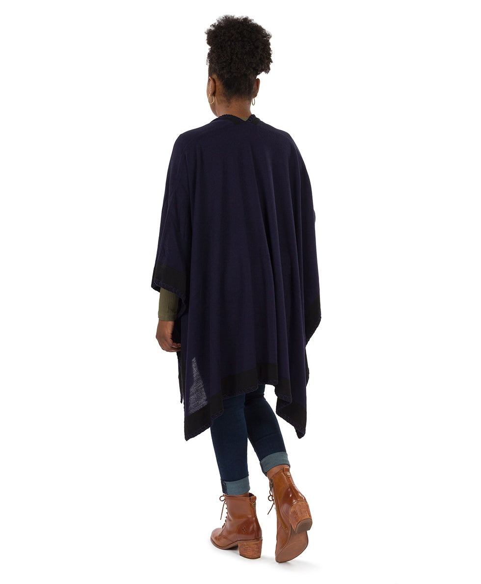 Patricia Nash Colorblock Short Shawl - Classics