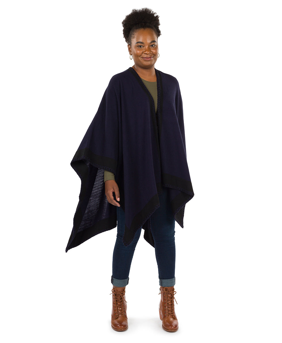 Patricia Nash Colorblock Short Shawl - Classics