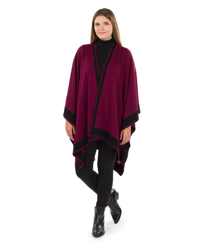 Patricia Nash Colorblock Short Shawl - Classics