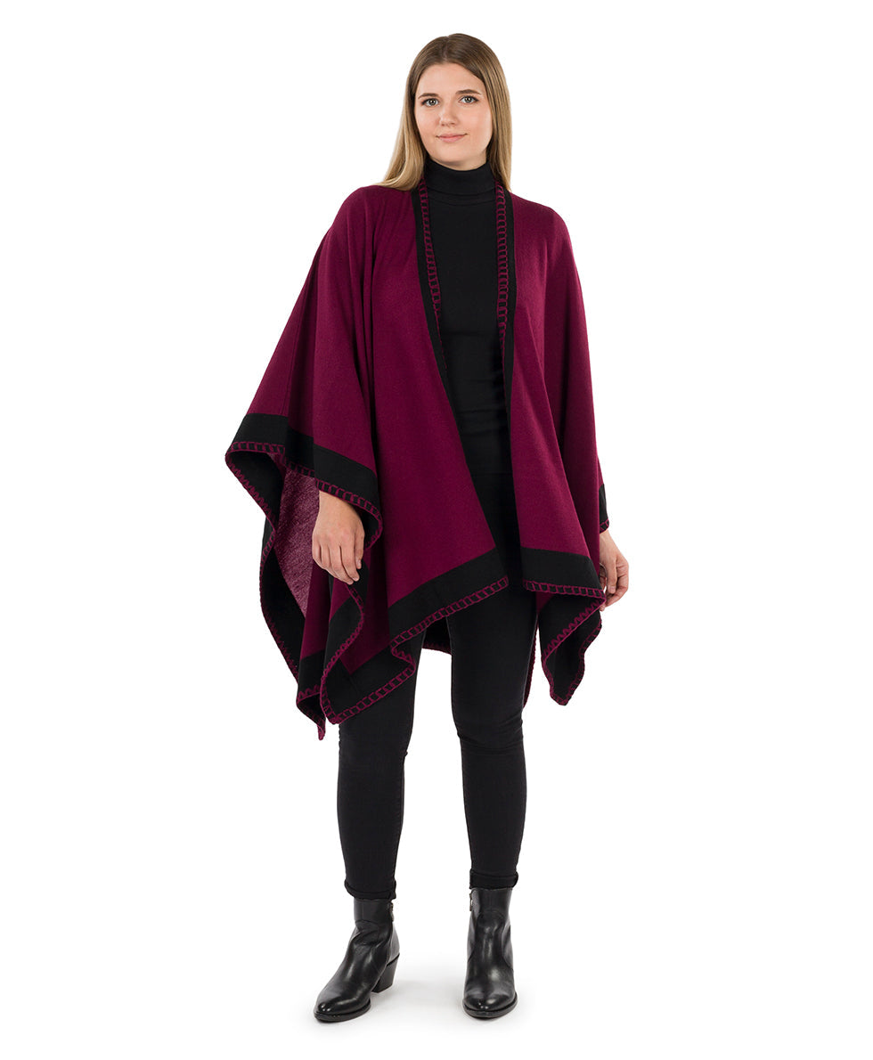 Patricia Nash Colorblock Short Shawl - Classics