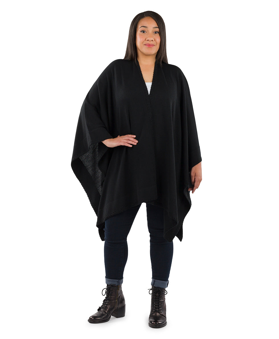 Patricia Nash Colorblock Short Shawl - Classics