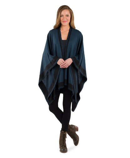Patricia Nash Colorblock Short Shawl - Classics