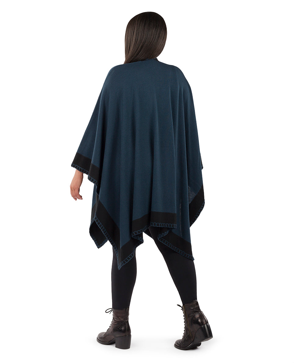 Patricia Nash Colorblock Short Shawl - Classics
