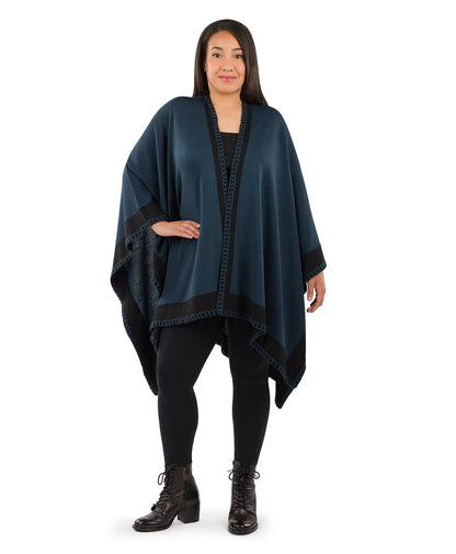 Patricia Nash Colorblock Short Shawl - Classics