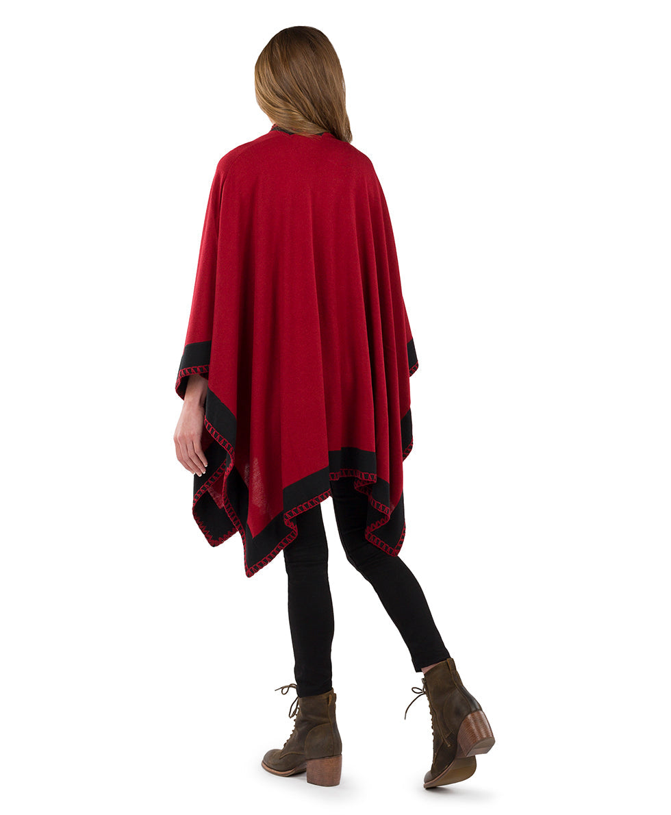 Patricia Nash Colorblock Short Shawl - Classics
