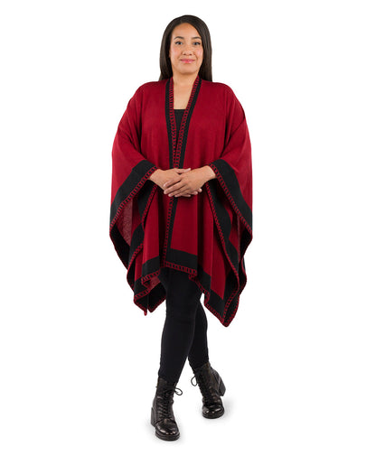 Patricia Nash Colorblock Short Shawl - Classics