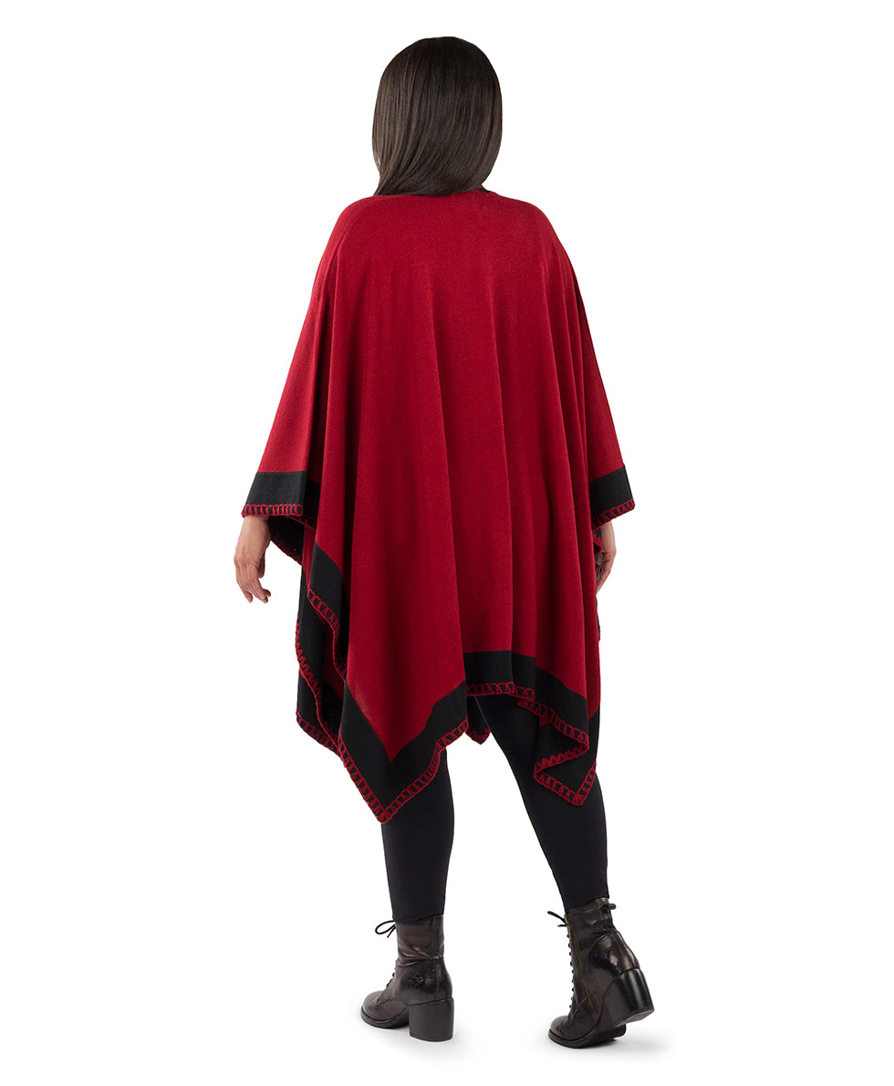 Patricia Nash Colorblock Short Shawl - Classics