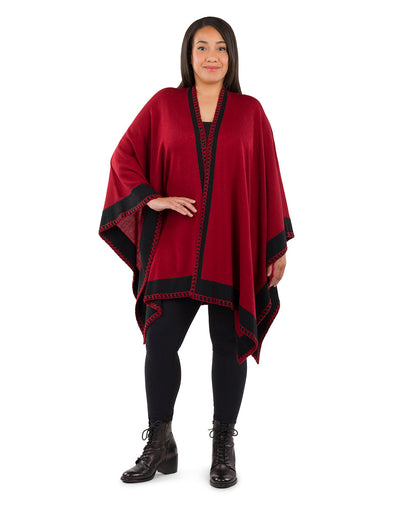 Patricia Nash Colorblock Short Shawl - Classics