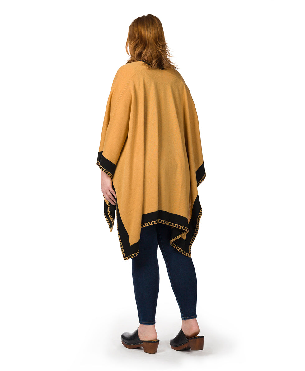 Patricia Nash Colorblock Short Shawl - Classics