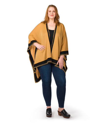 Patricia Nash Colorblock Short Shawl - Classics