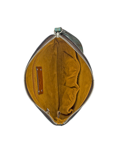 Patricia Nash Cassini Wristlet - Tooled Turquoise