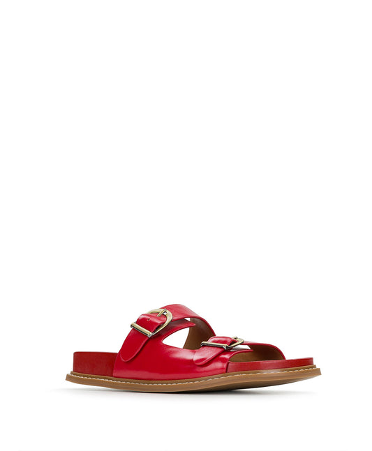 Patricia Nash Noa Flat Sandal - Strawberry