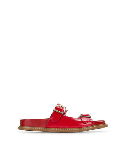 Patricia Nash Noa Flat Sandal - Strawberry