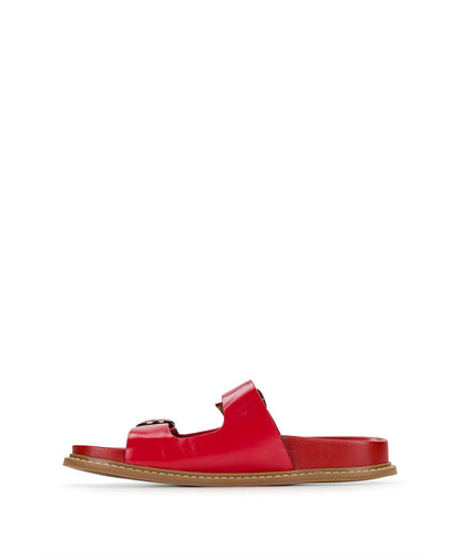 Patricia Nash Noa Flat Sandal - Strawberry