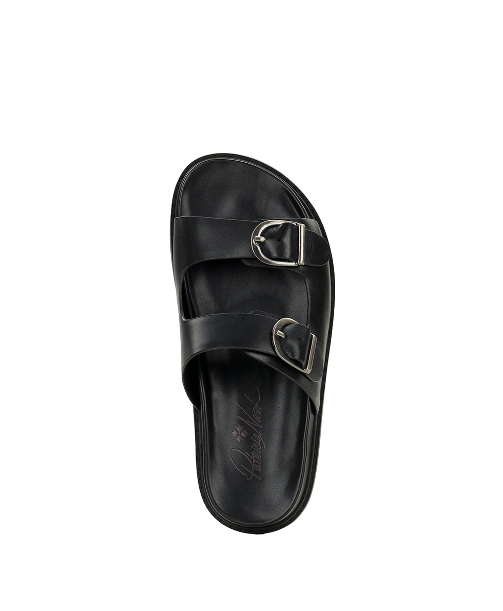 Patricia Nash Noa Flat Sandal - Black