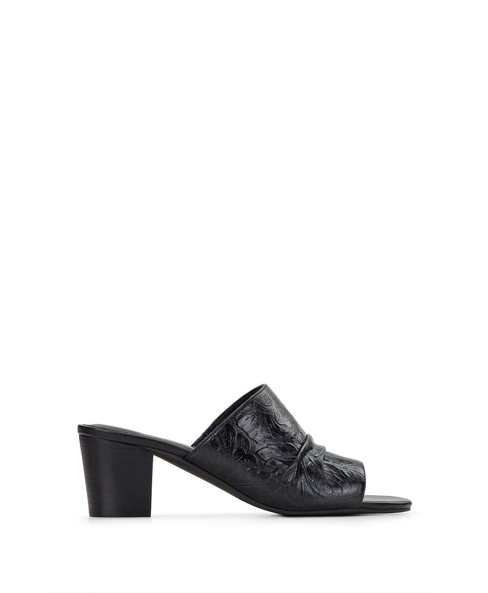 Patricia Nash Poema Sandal - Tooled - Black