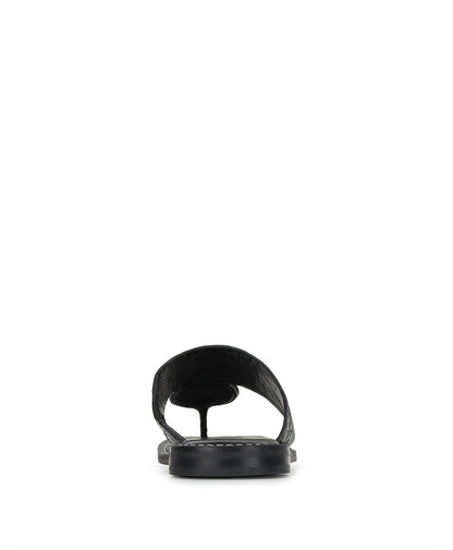 Patricia Nash Niki Compass Medallion Sandal - Brazilian Supple Tooled - Black
