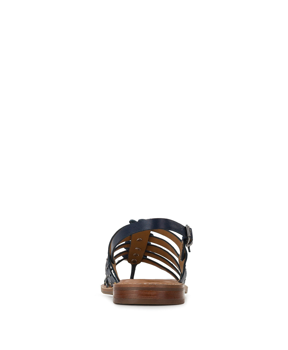 Patricia Nash Erba Sandals - Studded - Denim Blue