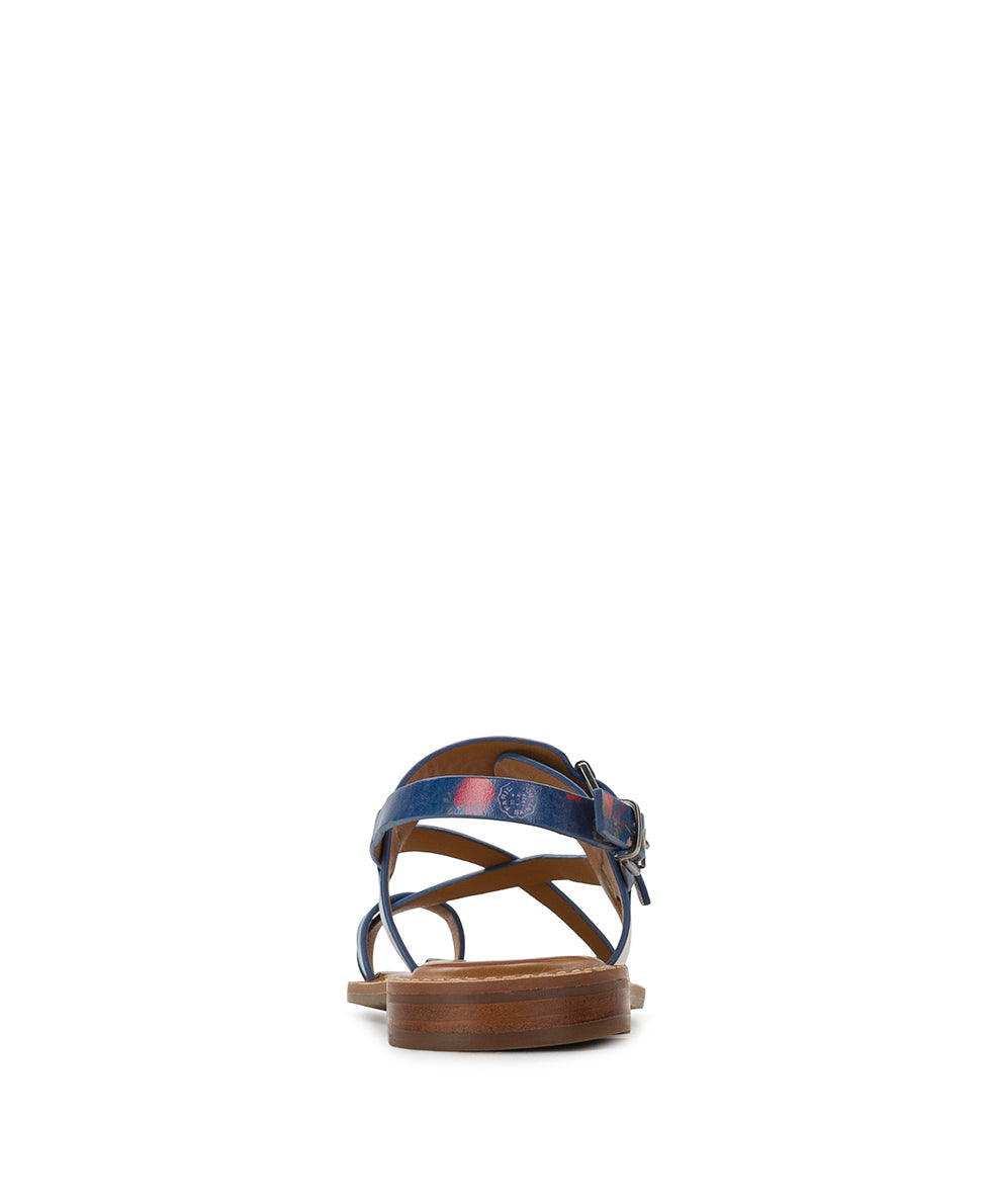 Patricia Nash Fidella Sandals - Denim Blue Strawberry