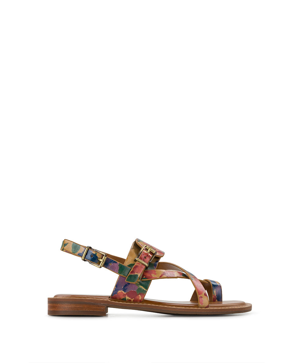 Patricia Nash Fidella Sandals - French Hydrangeas