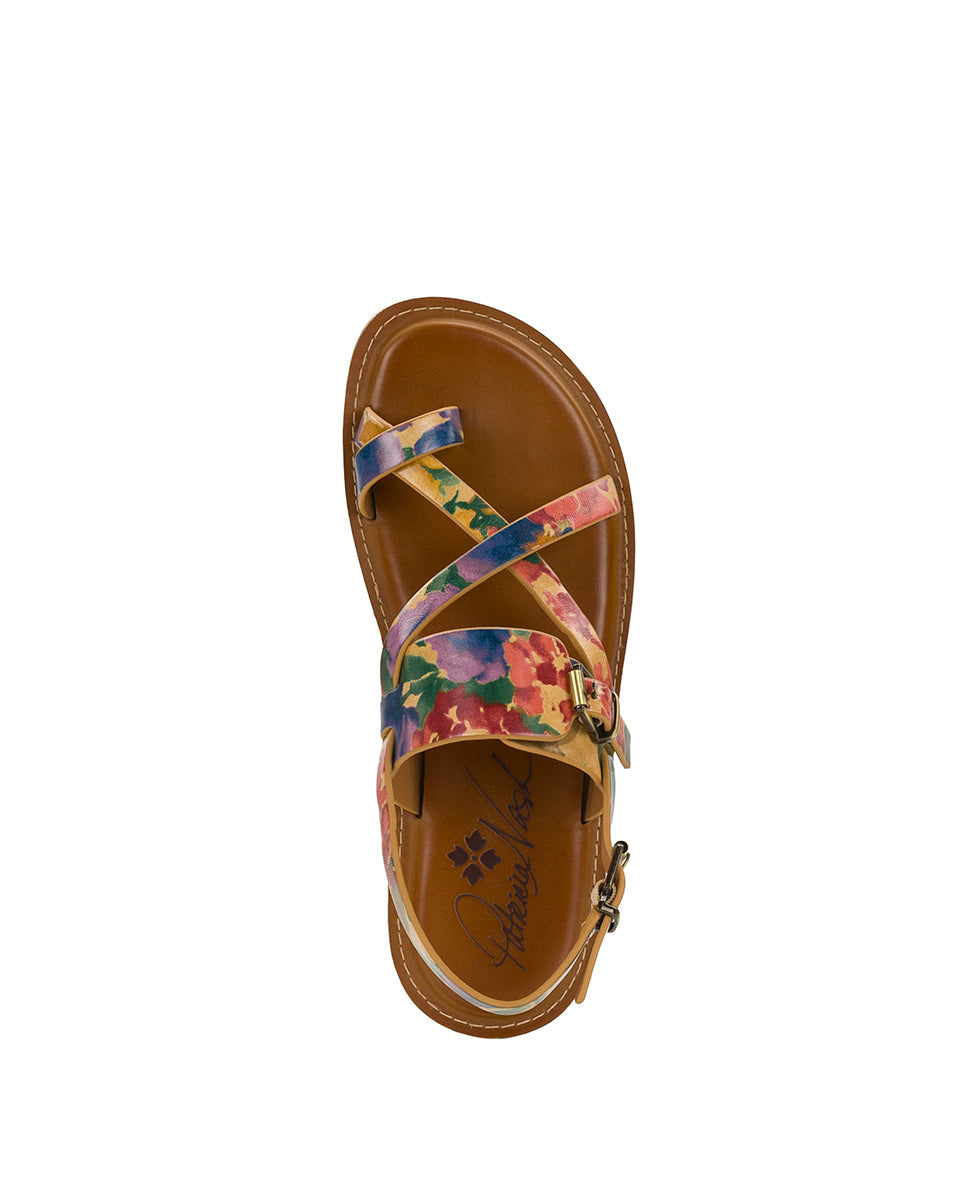 Patricia Nash Fidella Sandals - French Hydrangeas