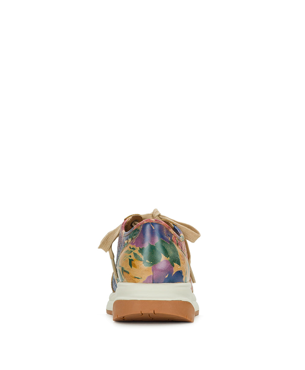 Patricia Nash Milla Perforated Sneaker – Perforated Leather - French Hydrangeas