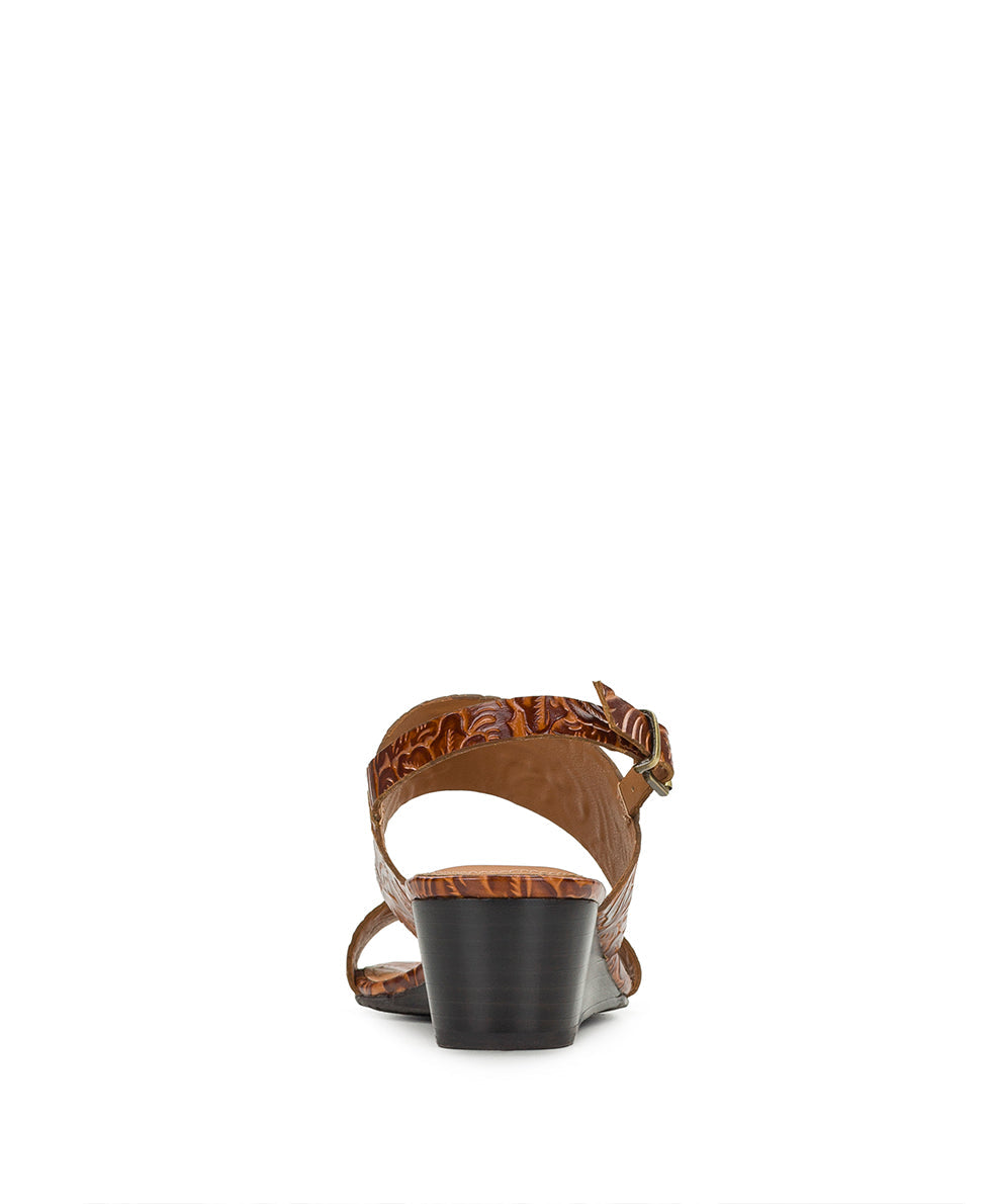 Patricia Nash Mirella Wedge - Tooled