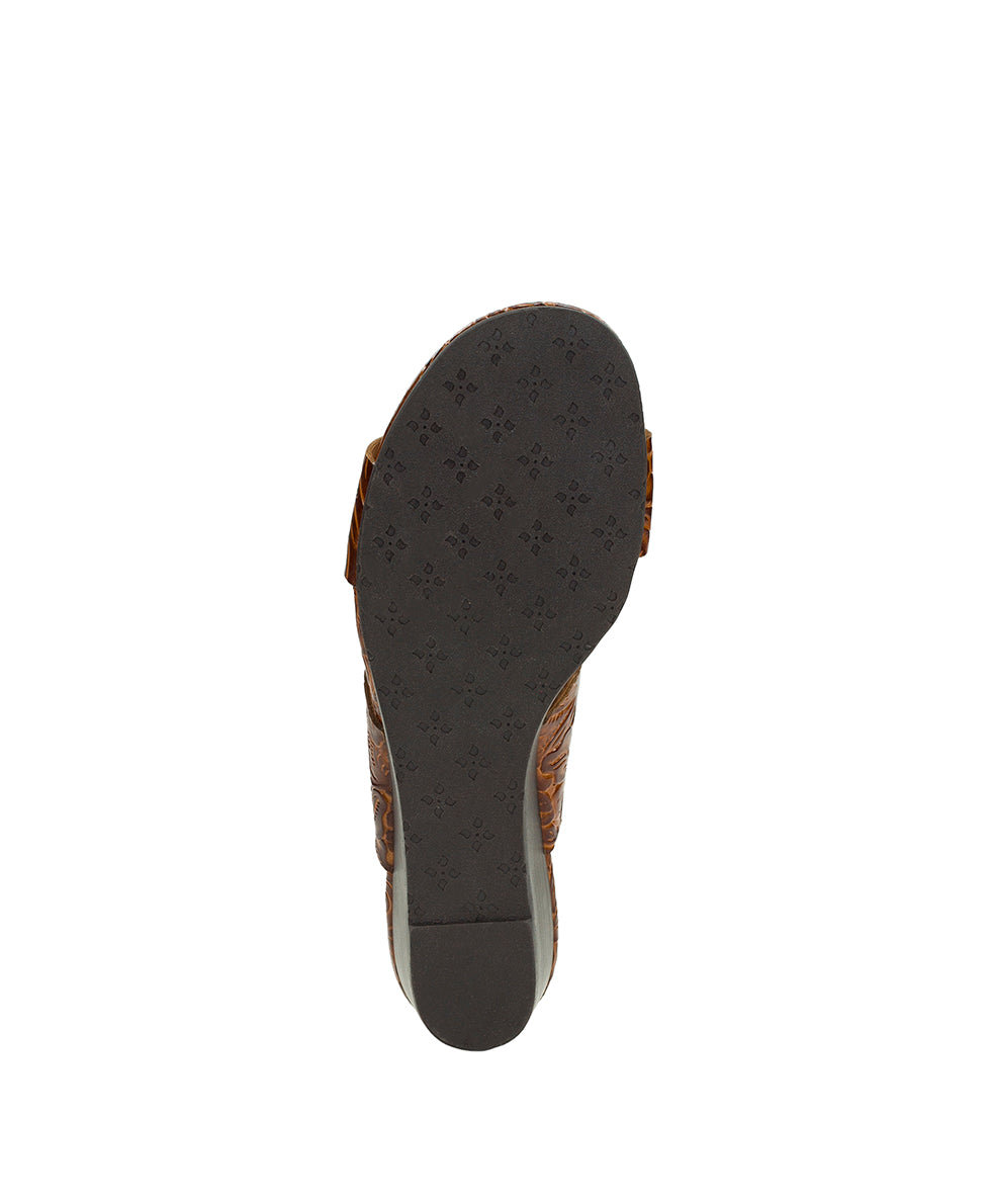 Patricia Nash Mirella Wedge - Tooled