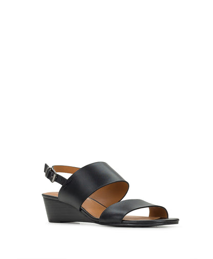 Patricia Nash Mirella Wedge - Leather - Black