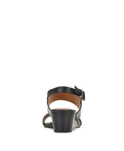 Patricia Nash Mirella Wedge - Leather - Black