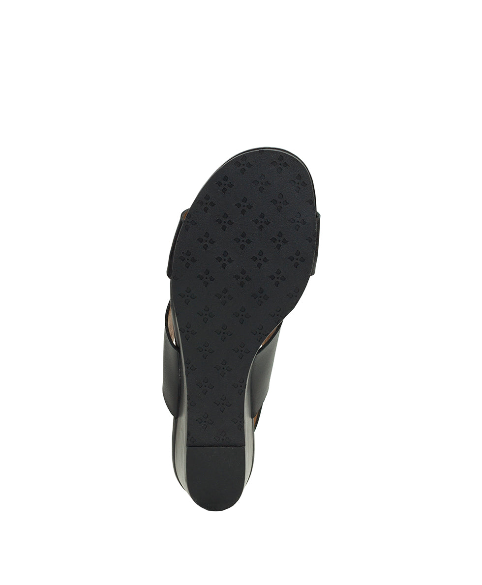 Patricia Nash Mirella Wedge - Leather - Black