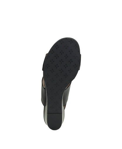 Patricia Nash Mirella Wedge - Leather - Black