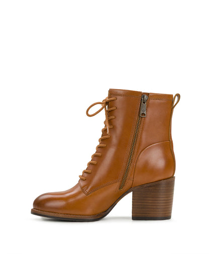 Patricia Nash Sicily Boot - Burnished Leather - Tan