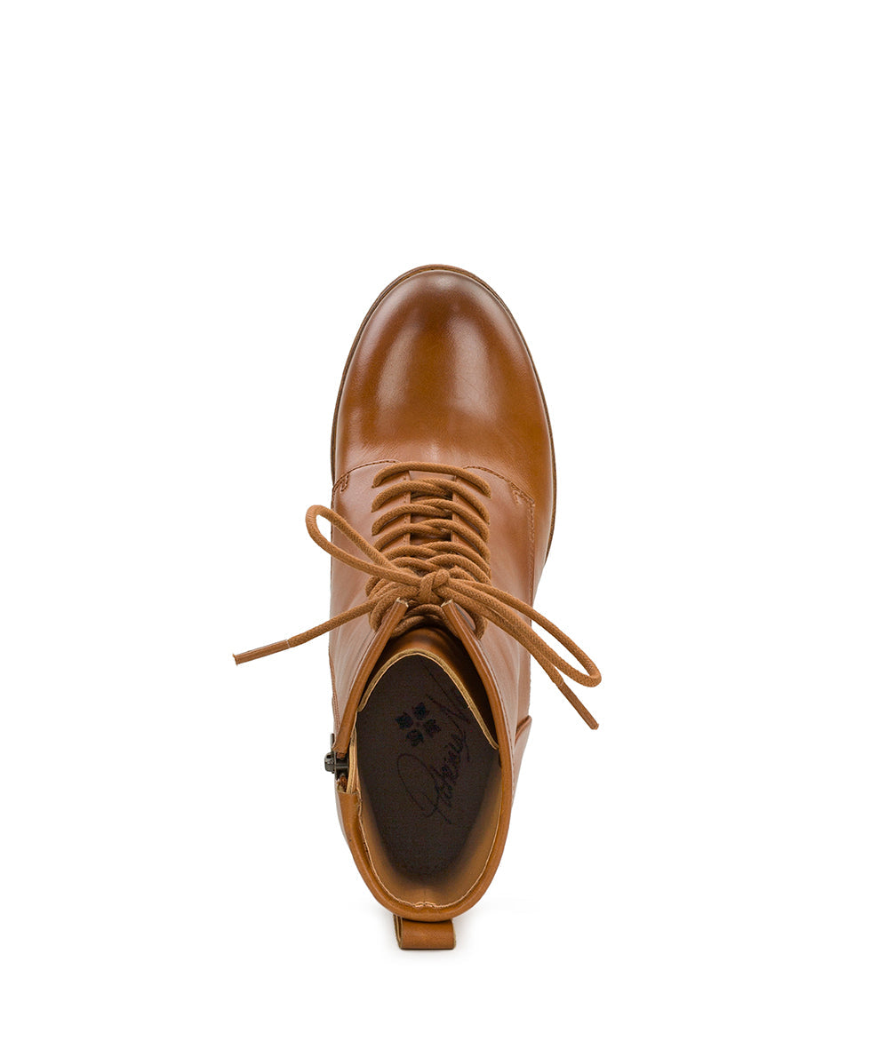 Patricia Nash Sicily Boot - Burnished Leather - Tan