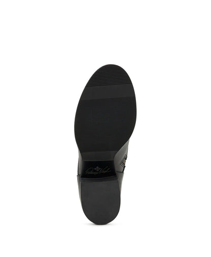 Patricia Nash Sicily Boot - Burnished Leather - Black