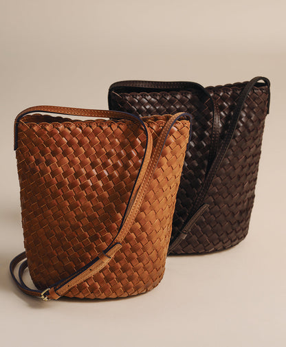Patricia Nash Darcy Crossbody - Hand Stained Woven
