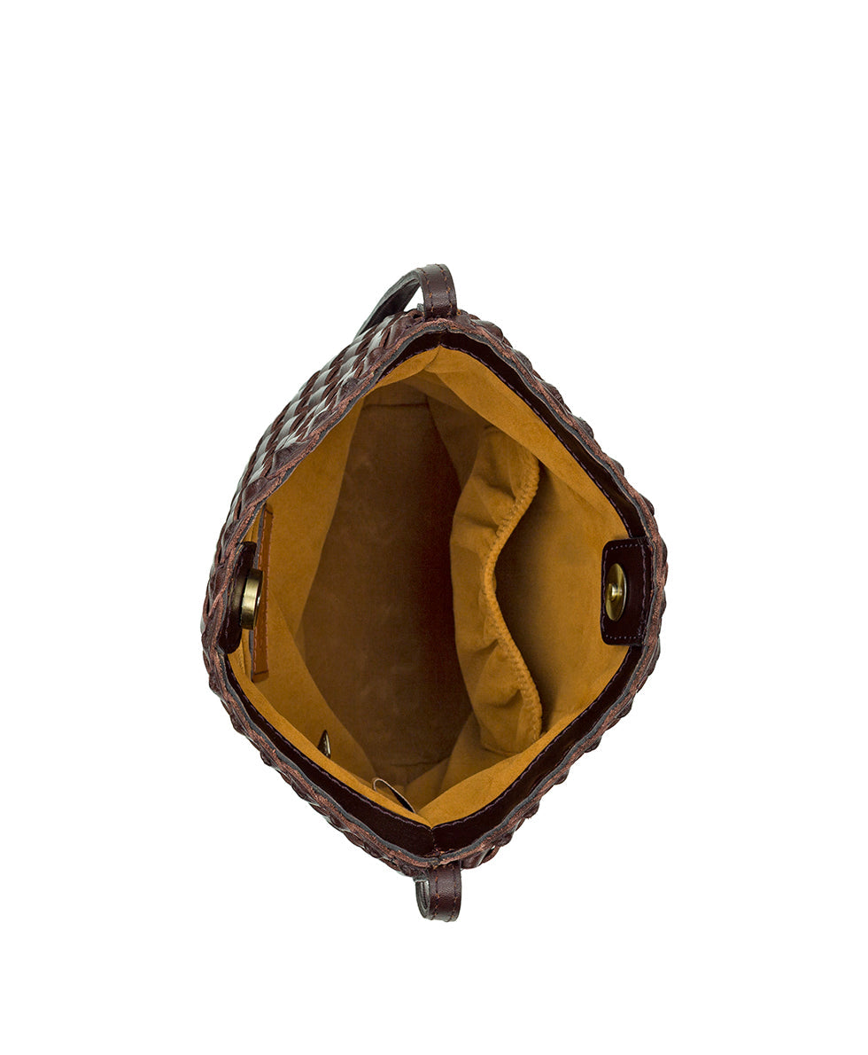 Patricia Nash Darcy Crossbody - Hand Stained Woven