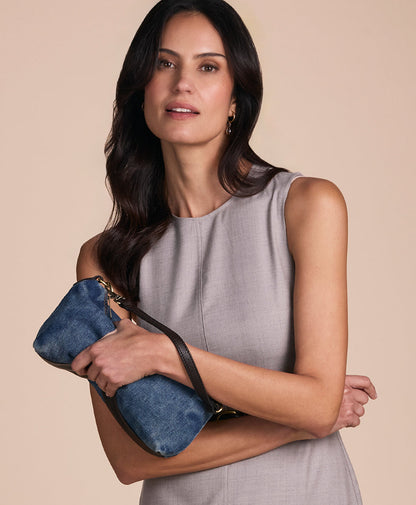 Patricia Nash Kolena Crossbody - Denim Stonewashed