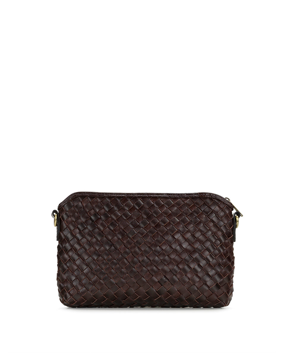 Patricia Nash Sevran Crossbody - Hand Stained Woven