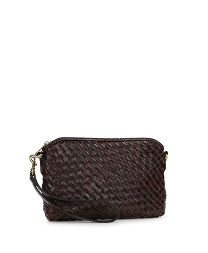 Patricia Nash Sevran Crossbody - Hand Stained Woven