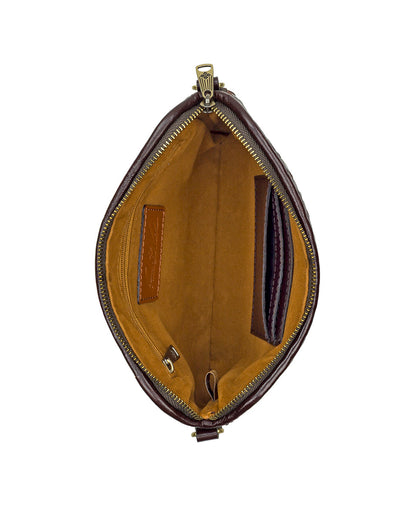 Patricia Nash Sevran Crossbody - Hand Stained Woven