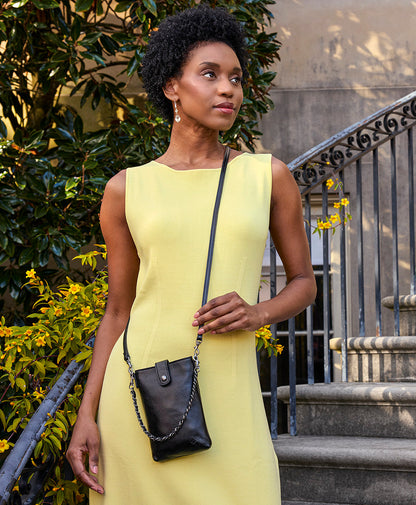 Patricia Nash Leontine Crossbody - Rugged Natural Grain